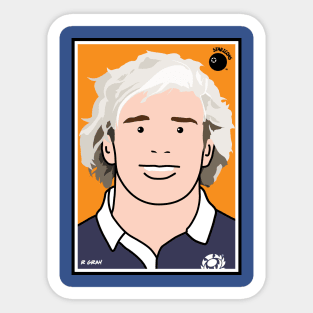 Richie Gray, Scotland rugby union player Sticker